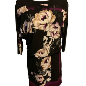 WHBM Floral Tunic Dress Sz XS